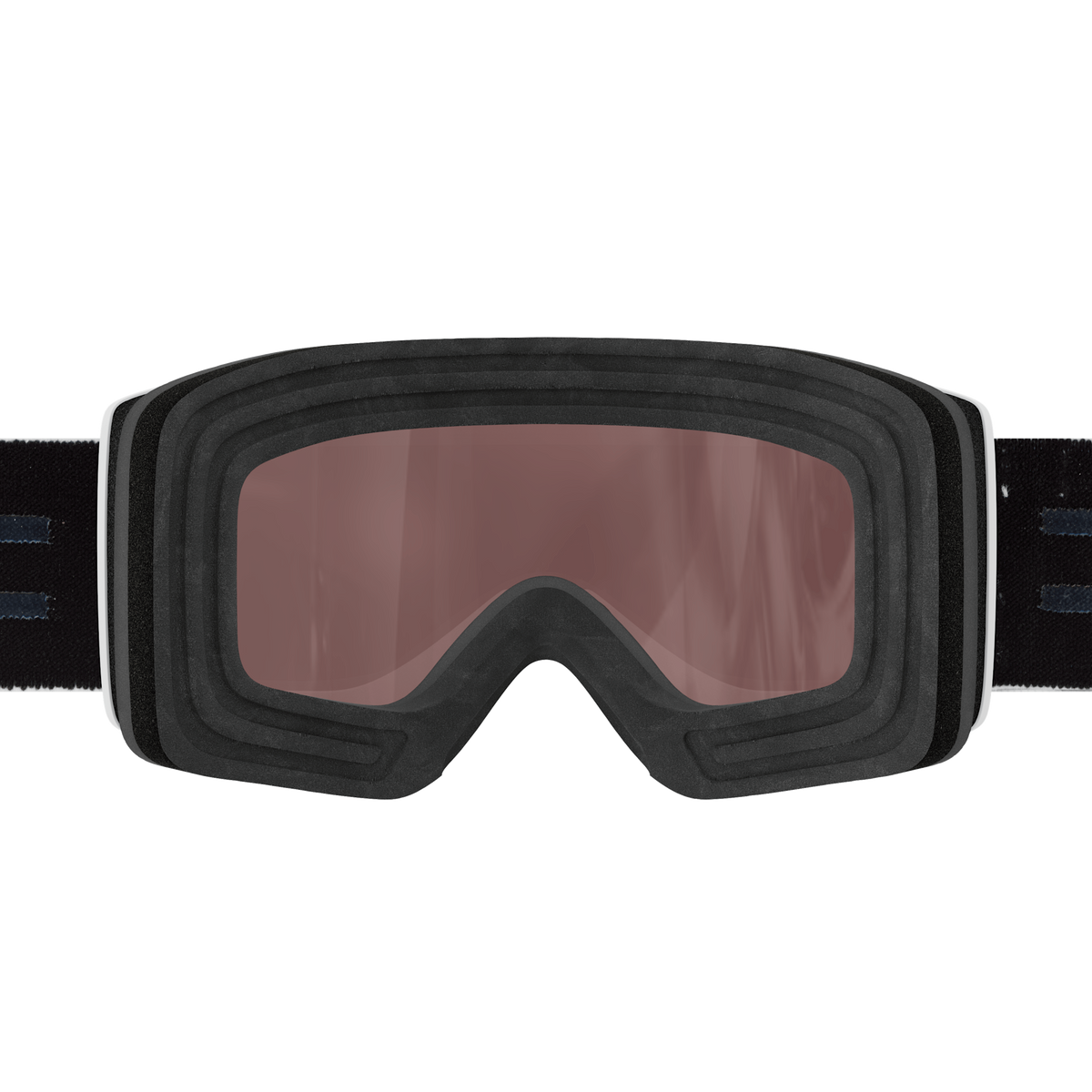 SCOTT Shield Skibrille - White - AMP Red Chrome S3 - Bild 5