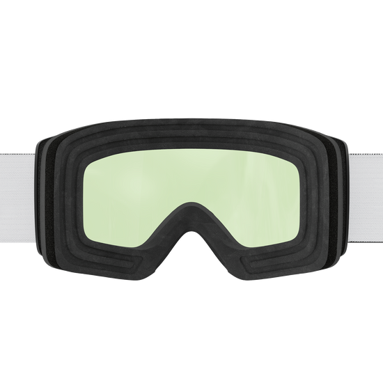 SCOTT Shield Skibrille - Black - AMP White Chrome S2 - Bild 5
