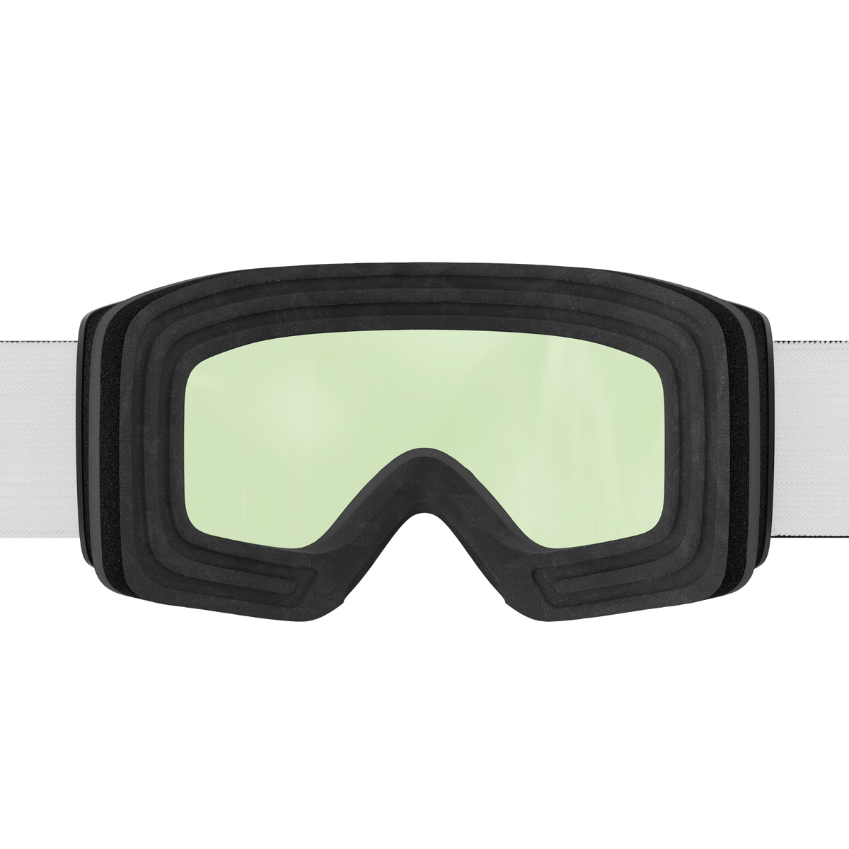 SCOTT Shield Skibrille - Black - AMP White Chrome S2 - Bild 5