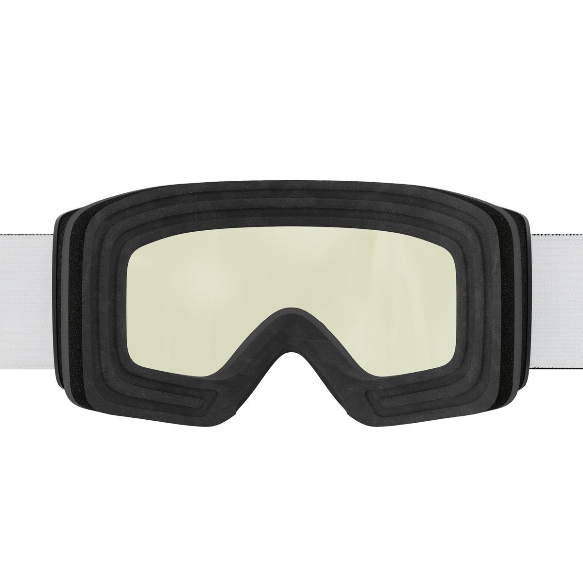 SCOTT Shield Skibrille - Black - AMP Aurora Green Chrome S1 - Bild 5