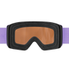 SCOTT Shield Skibrille - Sherbet Purple - AMP Teal Chrome S2 - Bild 5