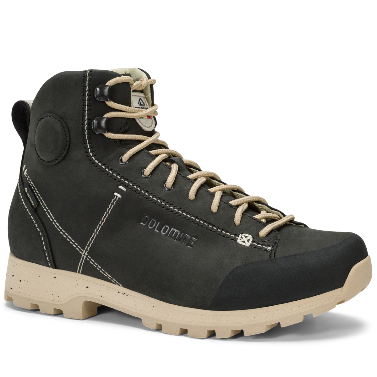 Dolomite 54 High FG Evo GORE-TEX Damenschuh – Black/Safari Brown – Packshot