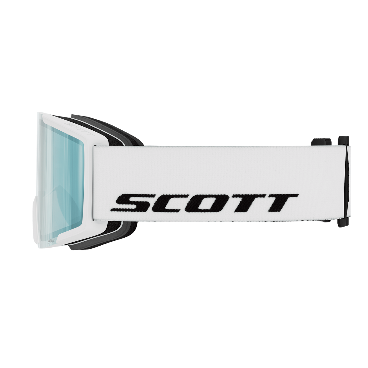 SCOTT Shield Skibrille - White - AMP Ice Chrome S2 - Bild 4