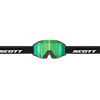 SCOTT Shield Pro Junior Skibrille - Black - Green Chrome S2