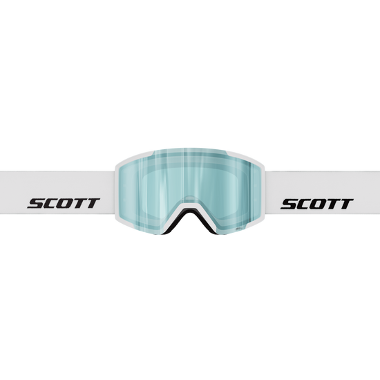 SCOTT Shield Skibrille - White - AMP Ice Chrome S2 - Bild 2