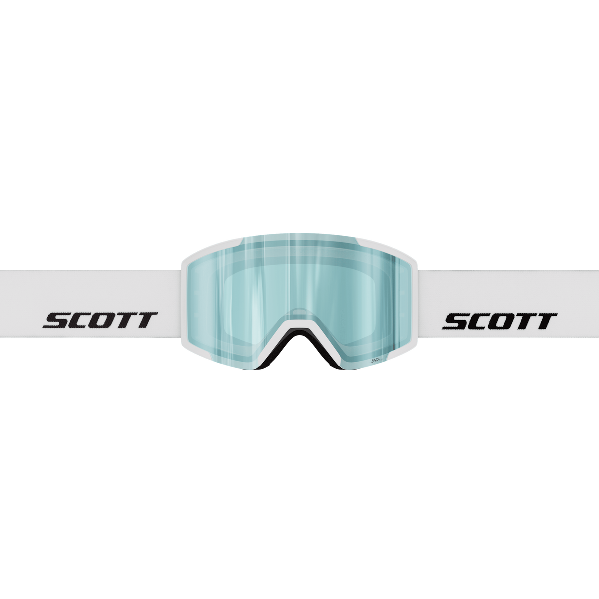 SCOTT Shield Skibrille - White - AMP Ice Chrome S2 - Bild 2