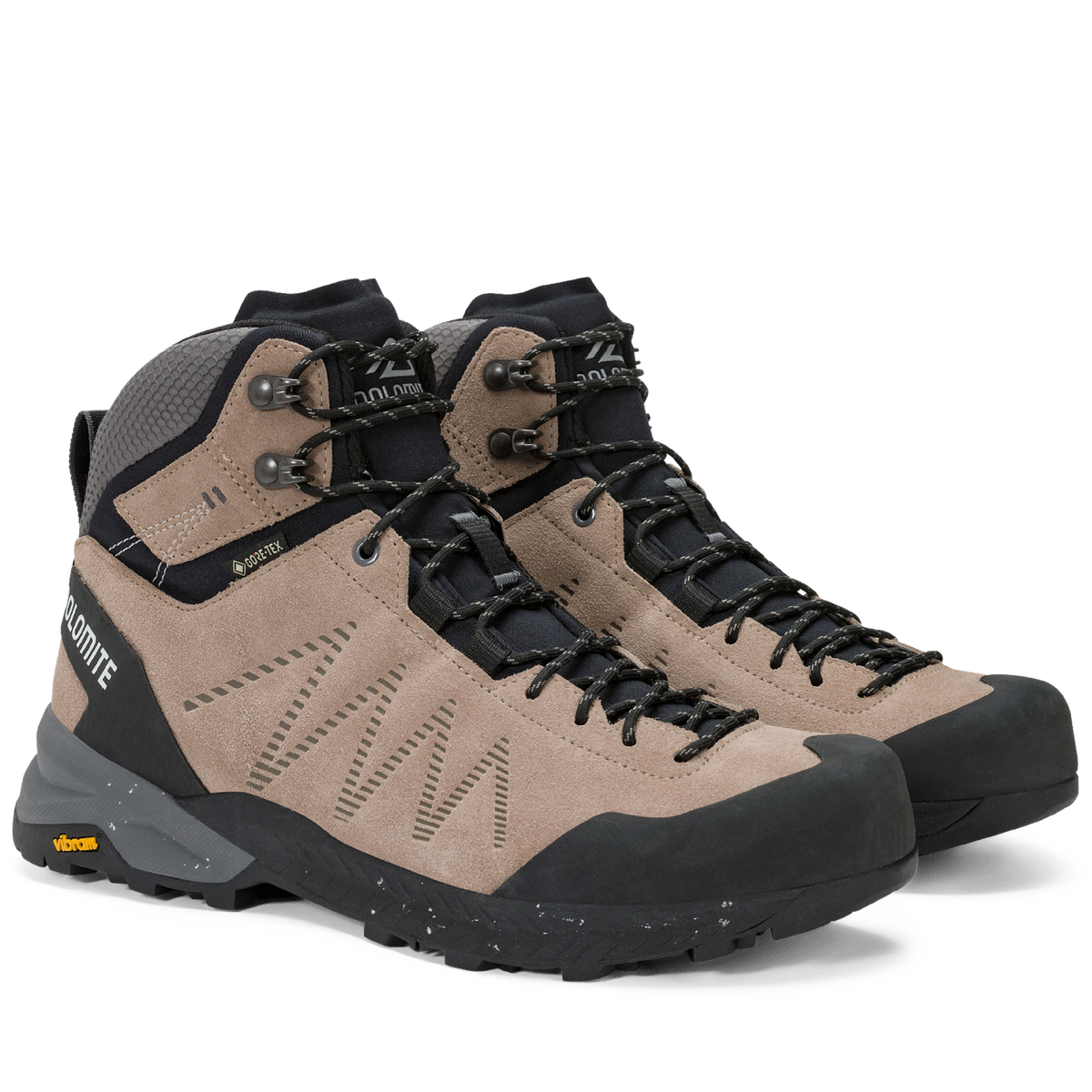 Dolomite Crodarossa Leather High GORE-TEX Damen Zustiegsschuh in Taupe Beige – Detailansicht 4