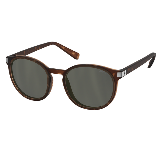 SCOTT Riff Polarized Sonnenbrille Tortoise Red – Frontansicht