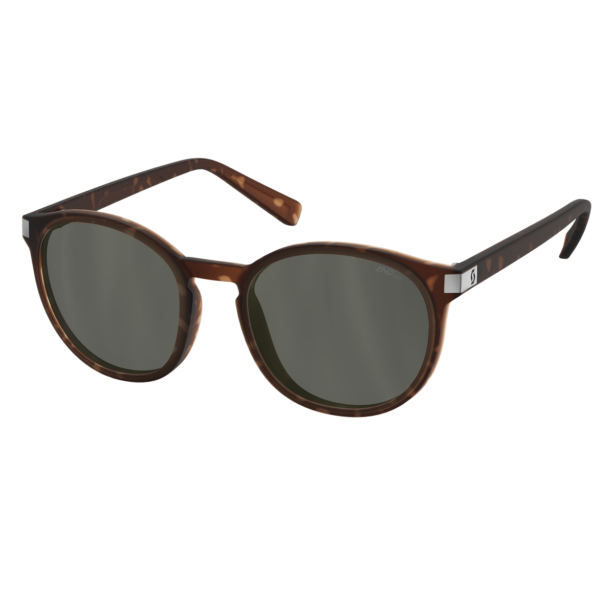 SCOTT Riff Polarized Sonnenbrille Tortoise Red – Frontansicht