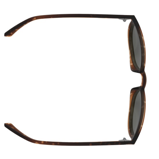 SCOTT Riff Polarized Sonnenbrille Tortoise Red – Etui