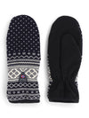 Dale Of Norway VALLØY POLAR MITTENS Steel Offwhite L - PeakStyle