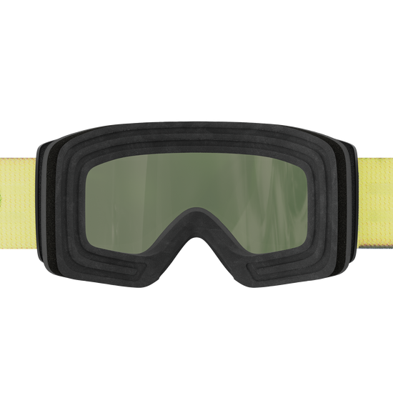 SCOTT Shield Skibrille - Black - Neon Yellow - AMP Lavender Chrome S3 - Bild 5