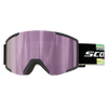 SCOTT Shield Skibrille - Black - Neon Yellow - AMP Lavender Chrome S3 - Bild 1
