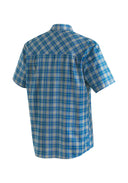 Maier Sports M MAURO blue check 48 - PeakStyle