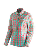 Maier Sports W NANNI green lightblue red check 36 - PeakStyle