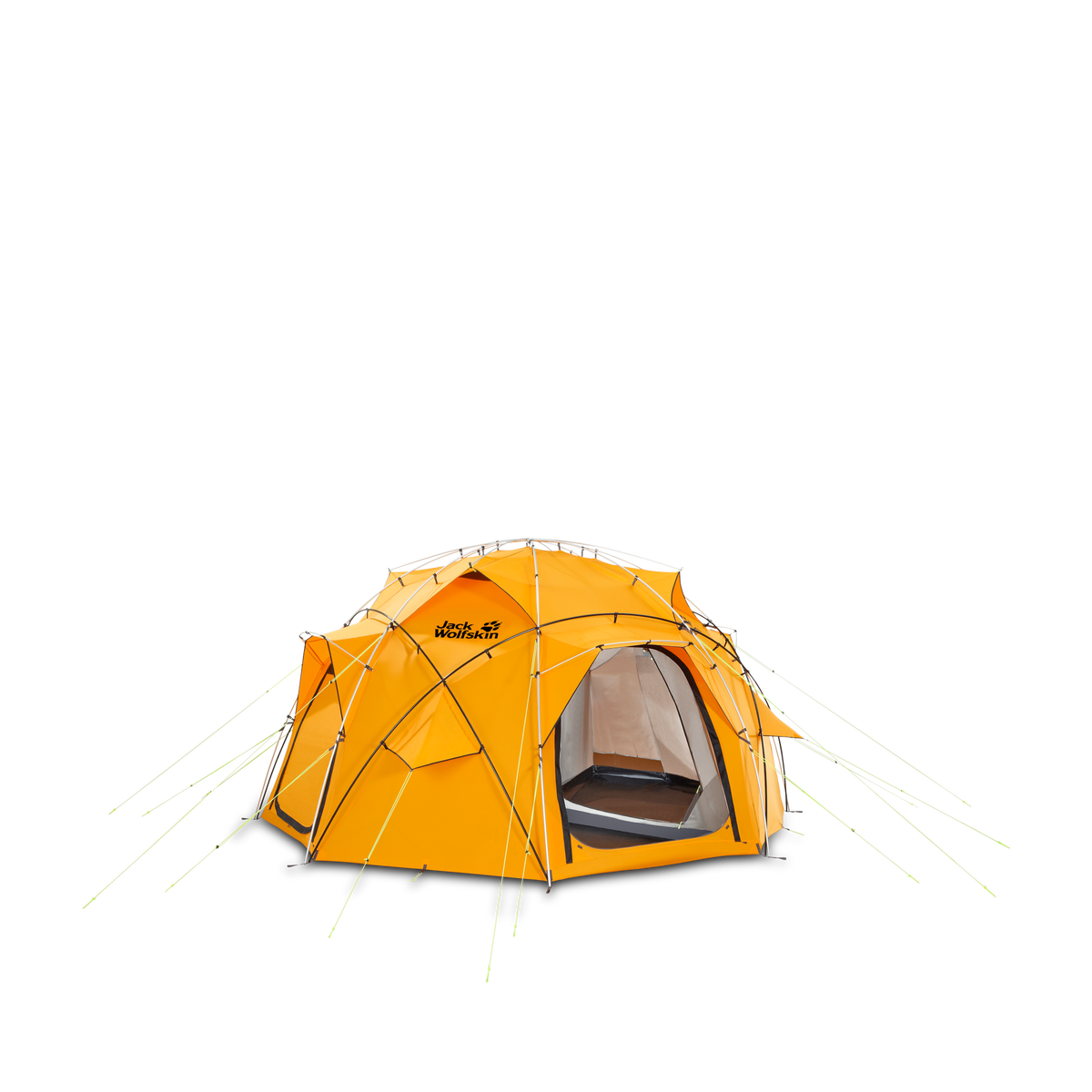 Jack Wolfskin BASE CAMP DOME Burly Yellow – View 1