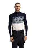 Dale Of Norway M VAIL MASCULINE BASELAYER HALF ZIP Offwhite Navy XXL - PeakStyle