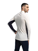 Dale Of Norway M VAIL MASCULINE BASELAYER HALF ZIP Navy Offwhite XXL - PeakStyle