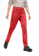 Maier Sports W NATA ZIP LOOP red orcher 17 - PeakStyle