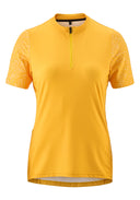 Gonso Adventure Jersey Halfzip W glowing gold 34 - PeakStyle