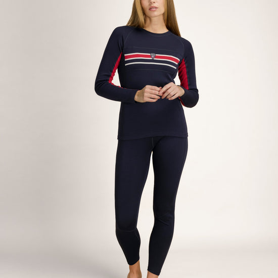 Dale Of Norway AKSLA Merino-Unterhose Damen – Navy – Studio