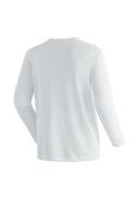 Maier Sports M TIGHT LONG TEE - white S Normal - Regular Fit Tights - PeakStyle