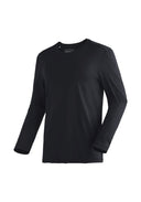 Maier Sports M TIGHT LONG TEE - black S Normal - Regular Fit Tights - PeakStyle