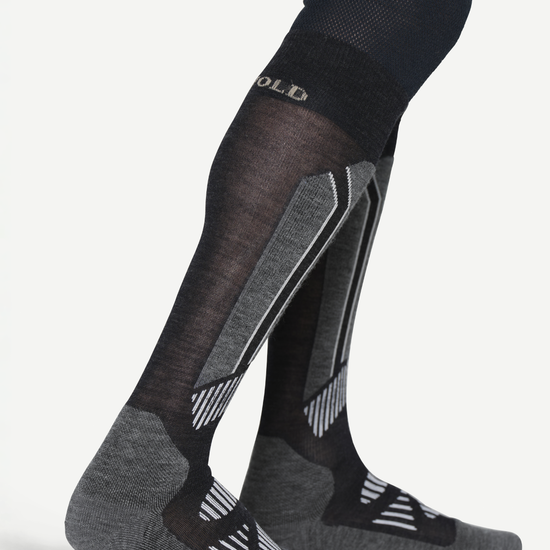 Devold ALPINE Merino Skisocken Anthracite Studio