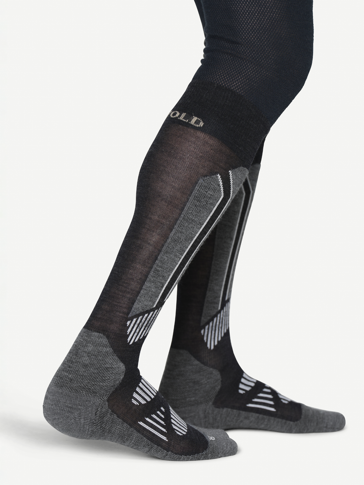 Devold ALPINE Merino Skisocken Anthracite Studio