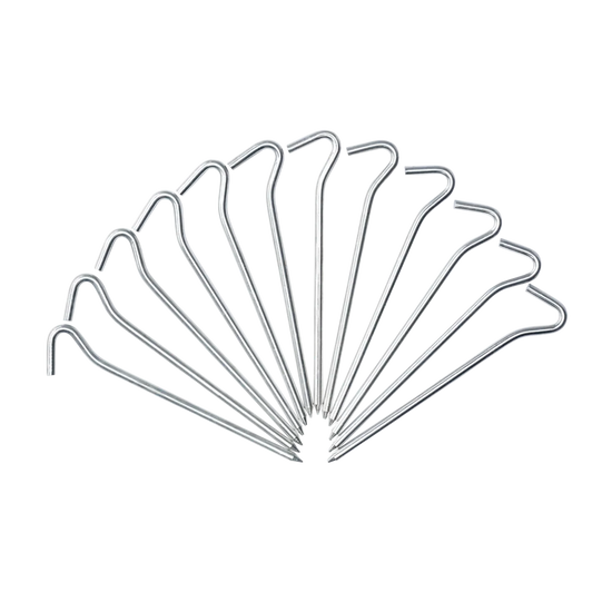 Jack Wolfskin POWER PEG (12 PCS) silver One Size - PeakStyle