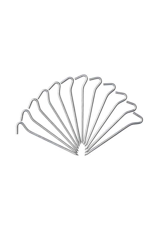 Jack Wolfskin POWER PEG (12 PCS) silver One Size - PeakStyle