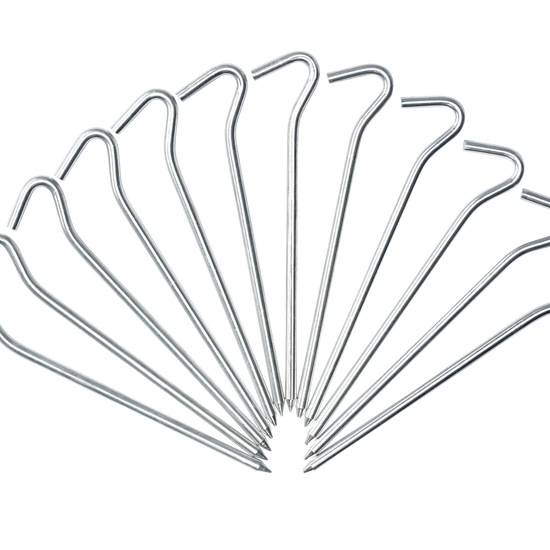 Jack Wolfskin POWER PEG (12 PCS) silver One Size - PeakStyle