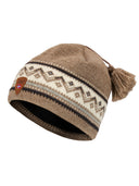 Dale Of Norway VAIL HAT Mountainstone Offwhite Coffee One size - PeakStyle