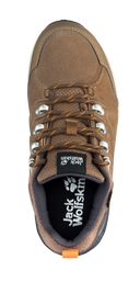 Jack Wolfskin W REFUGIO TEXAPORE LOW W brown apricot 43 - PeakStyle