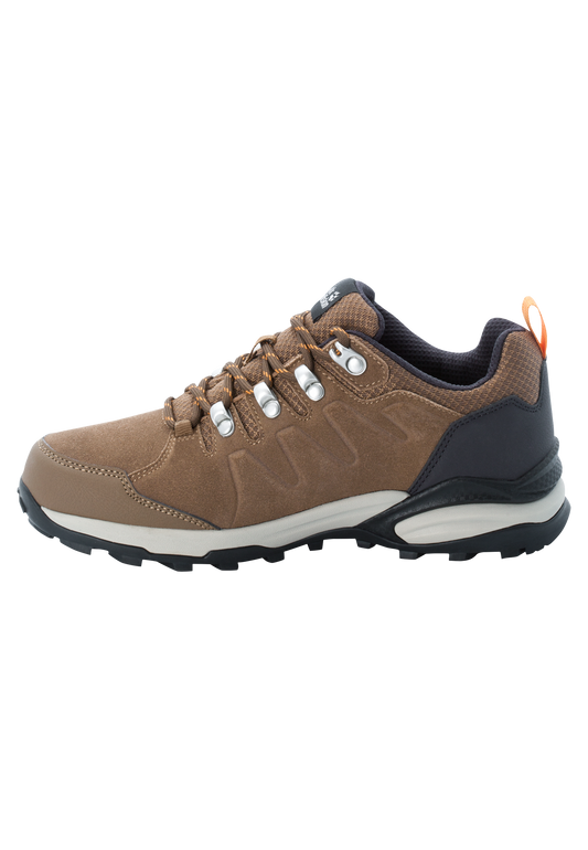Jack Wolfskin REFUGIO TEXAPORE LOW W Brown / Apricot – Packshot