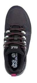 Jack Wolfskin W REFUGIO TEXAPORE LOW W dark steel purple 43 - PeakStyle