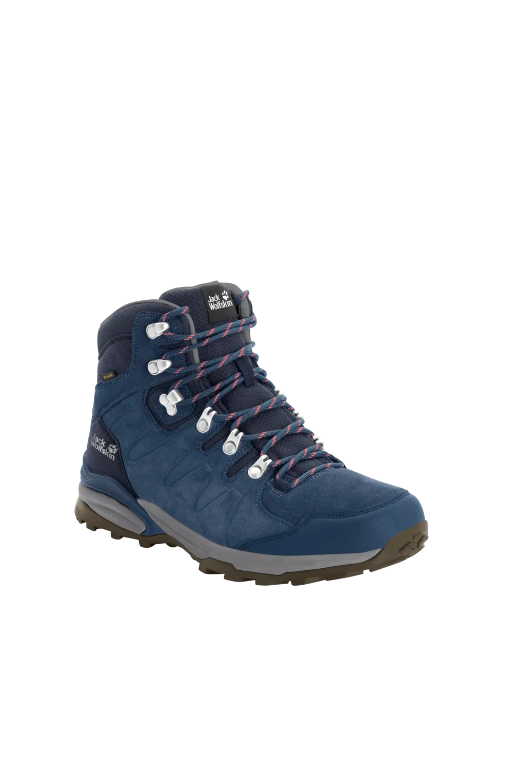 Jack Wolfskin W REFUGIO TEXAPORE MID W dark blue grey 43 - PeakStyle