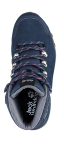 Jack Wolfskin W REFUGIO TEXAPORE MID W dark blue grey 43 - PeakStyle