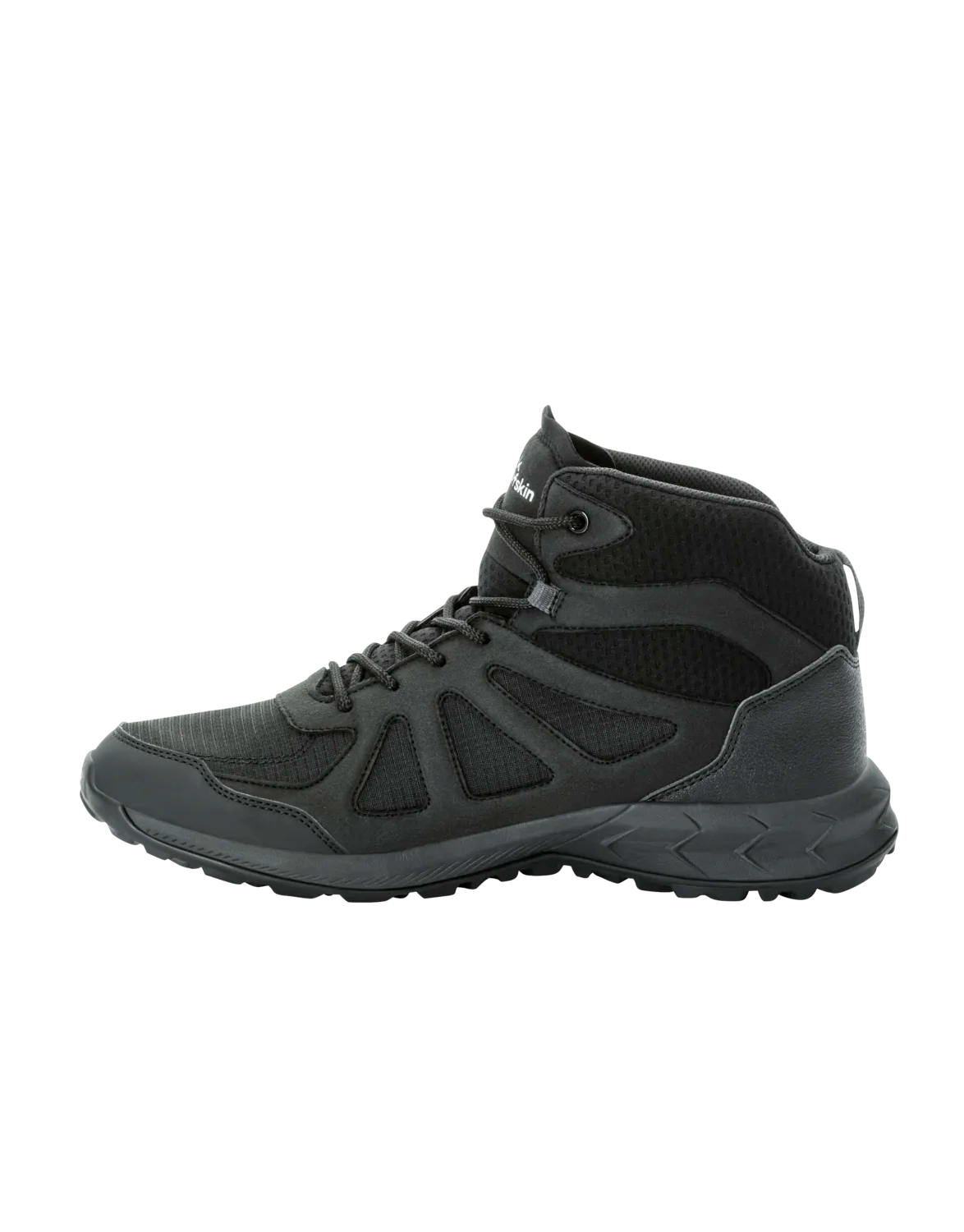 Jack Wolfskin M WOODLAND 2 TEXAPORE MID M black 48 - PeakStyle