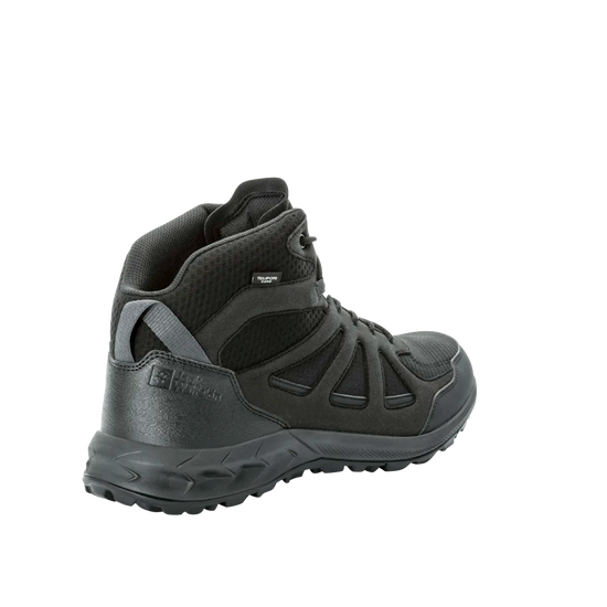 Jack Wolfskin M WOODLAND 2 TEXAPORE MID M black 48 - PeakStyle
