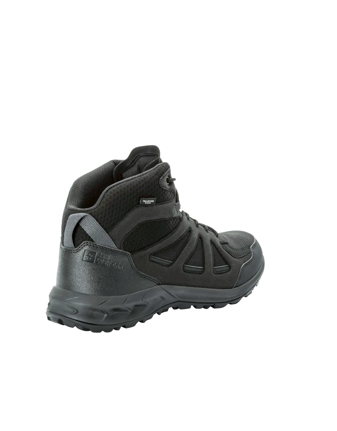 Jack Wolfskin M WOODLAND 2 TEXAPORE MID M black 48 - PeakStyle