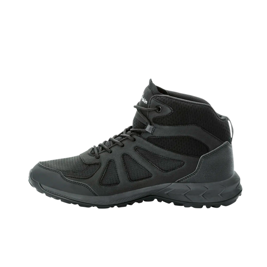 Jack Wolfskin M WOODLAND 2 TEXAPORE MID M black 48 - PeakStyle
