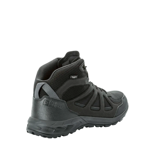 Jack Wolfskin M WOODLAND 2 TEXAPORE MID M black 48 - PeakStyle