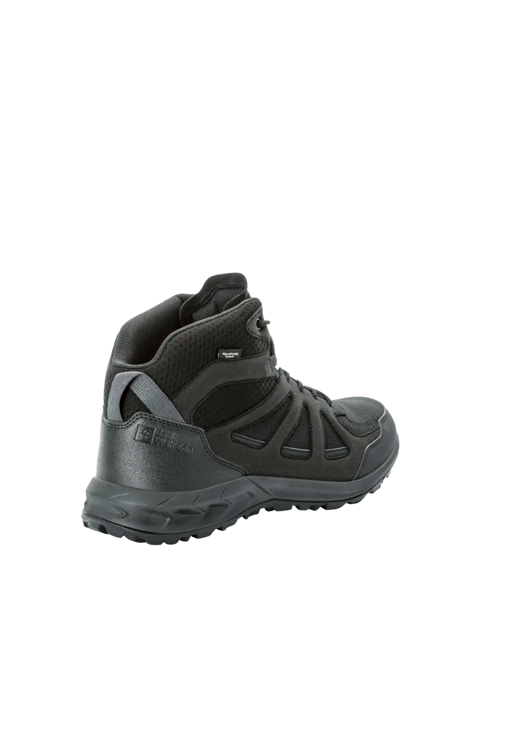 Jack Wolfskin M WOODLAND 2 TEXAPORE MID M black 48 - PeakStyle