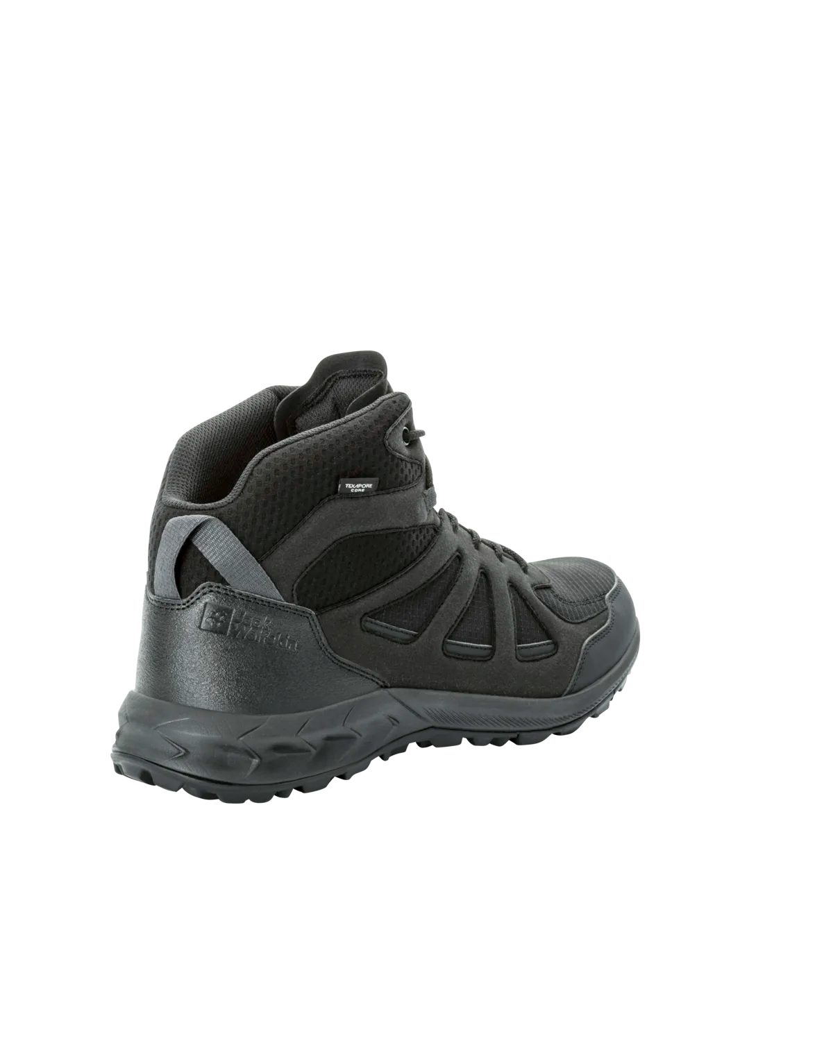 Jack Wolfskin M WOODLAND 2 TEXAPORE MID M black 48 - PeakStyle