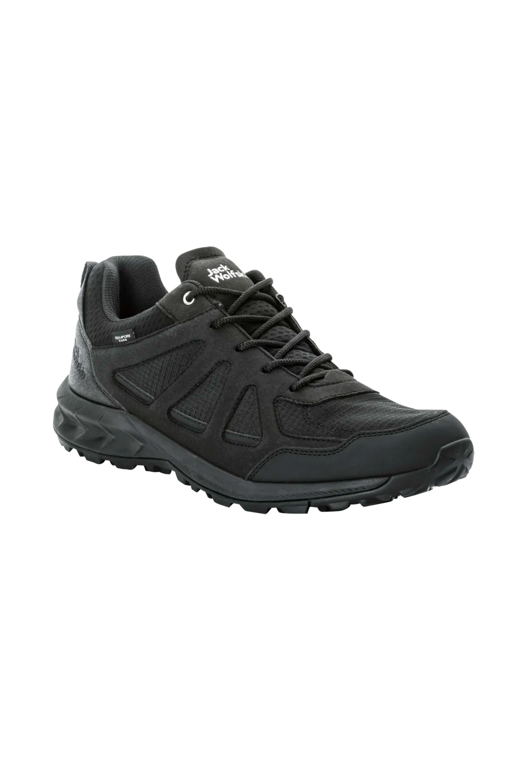 Jack Wolfskin M WOODLAND 2 TEXAPORE LOW M black 48 - PeakStyle