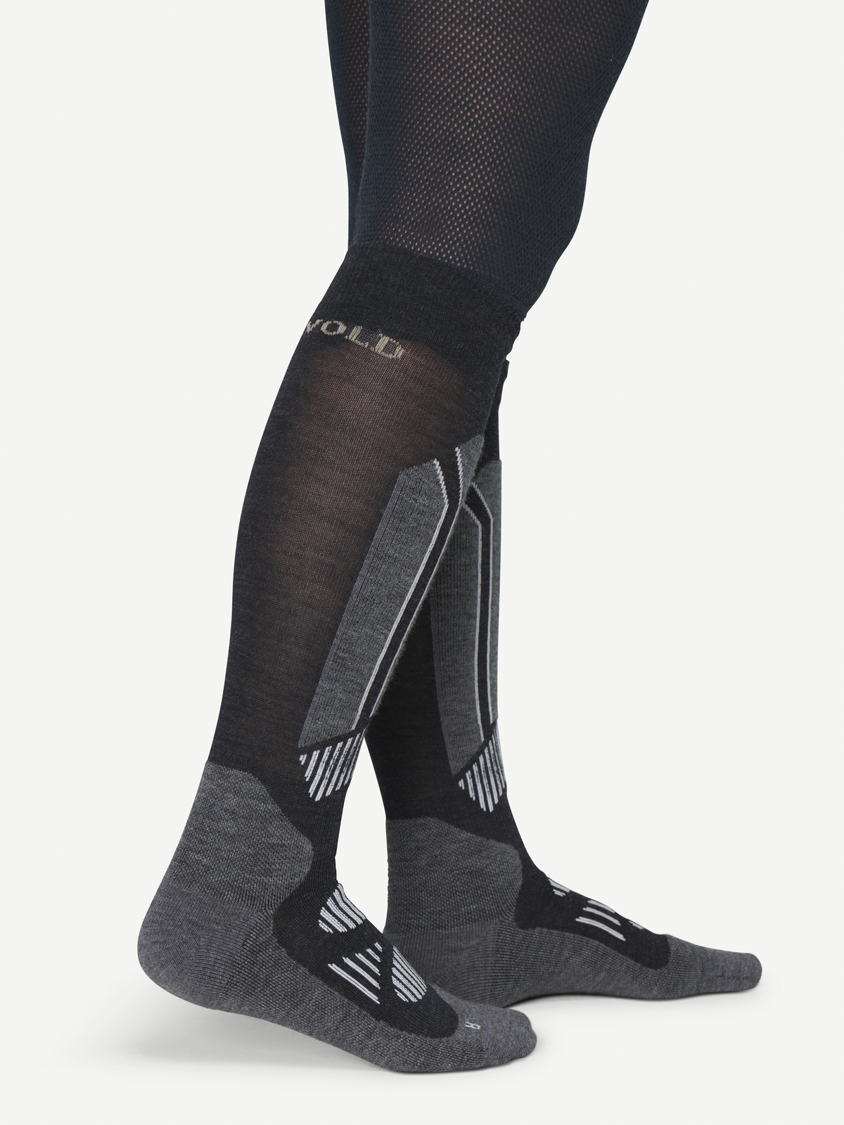 Devold ALPINE Merino Skisocken Anthracite Studio