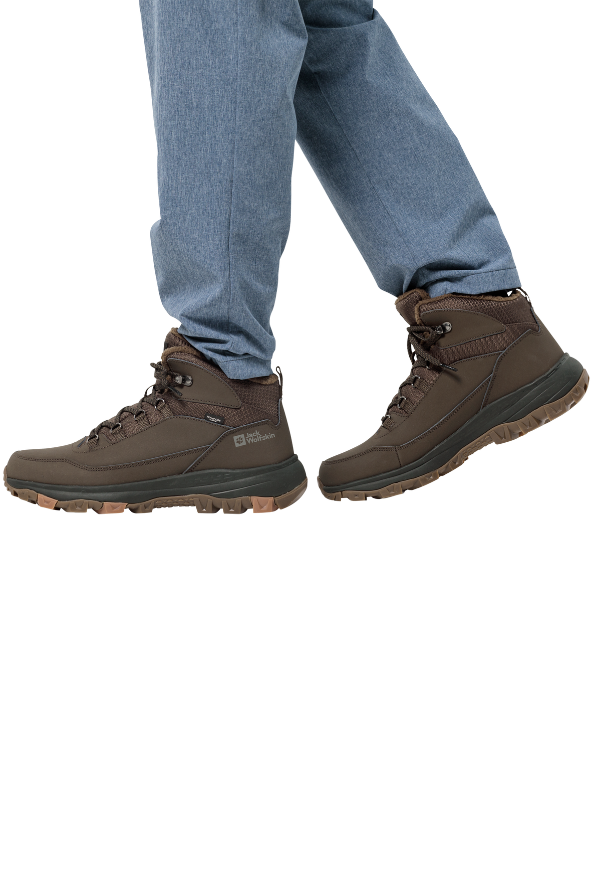 Jack Wolfskin EVERQUEST TEXAPORE MID Herren Cold Coffee – Ansicht 2