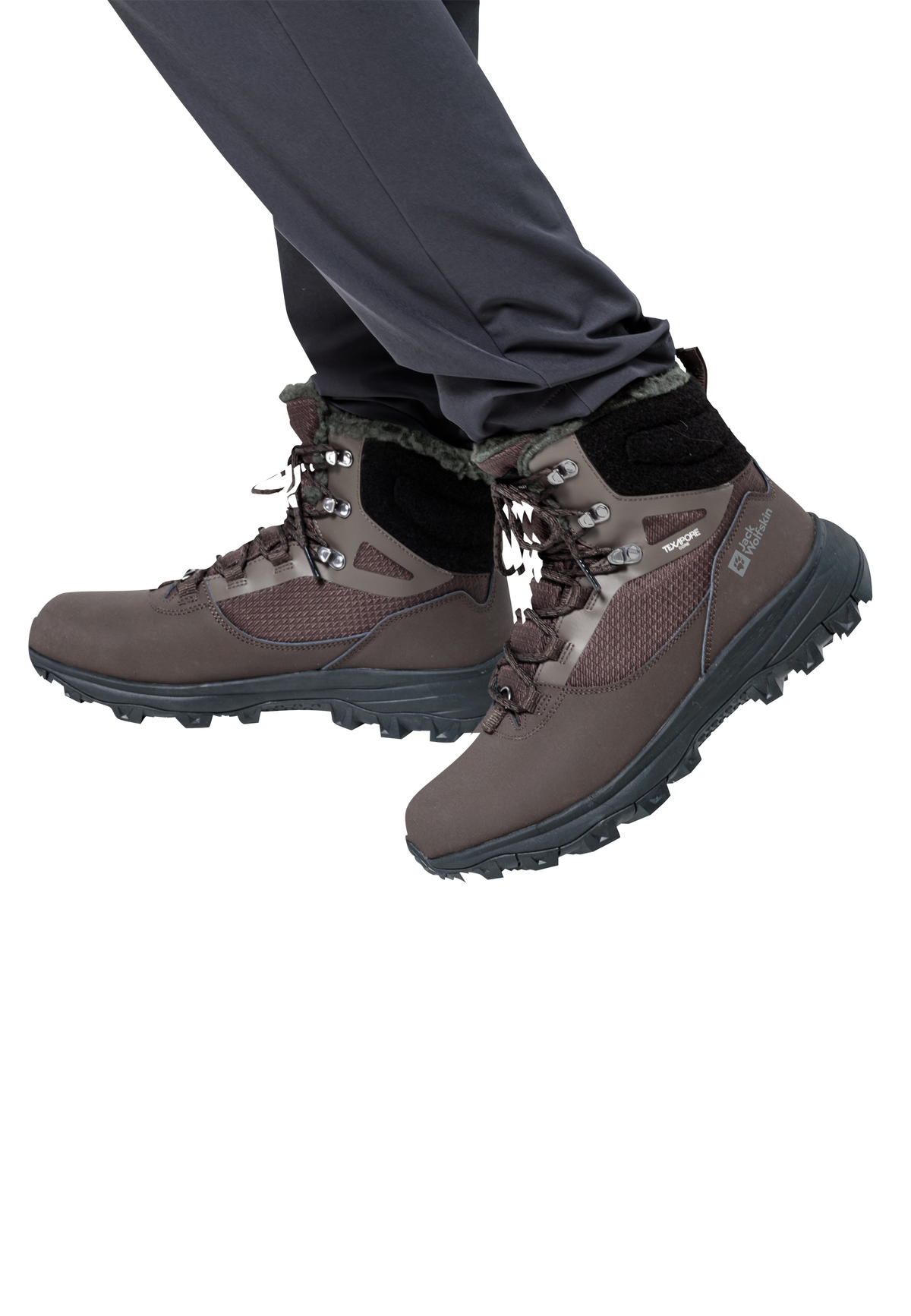 Jack Wolfskin EVERQUEST TEXAPORE HIGH M – Cold Coffee – Modelansicht