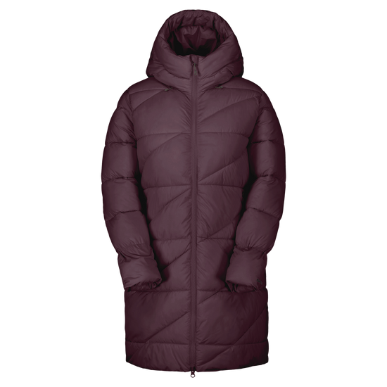 Parka chaude SCOTT Insuloft pour femme – Cocoa Red